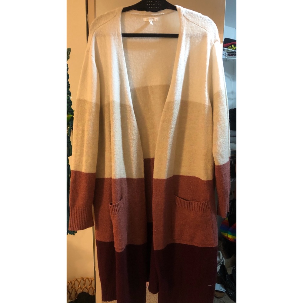 Colorblocked Cardigan